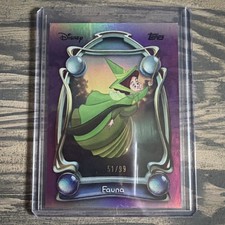 2025 Topps Disney Fauna Purple #30 Numbered 51/99 Sleeping Beauty