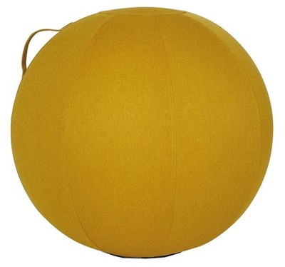 ALBA Sitzhocker ''MHBALL'' Sitzdurchmesser: 650 mm safrangelb