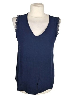 Blusen Top Vero Moda Größe M Blau Damenmode Sommer Freizeit Elegant Frühling