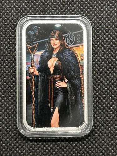 Lot of 2- 2026 Bullion Baddies Hel Naughty & Nice 1 oz Silver Bars Set