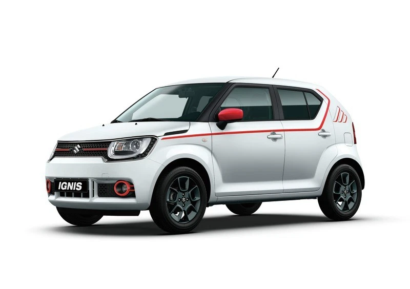 Suzuki Genuine Ignis Body Side Decal Adhesive Stickers Red 990E0-62R91-RED