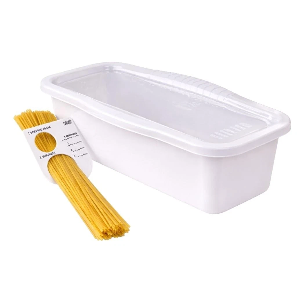 Microwave Pasta Cooker with Built-In Portion Tool, BPA-Microwave Pasta Maker ...