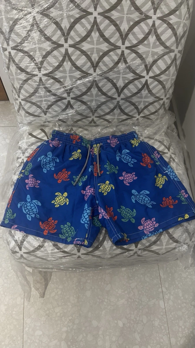 Short de bain Moorea en vert - Vilebrequin Kids