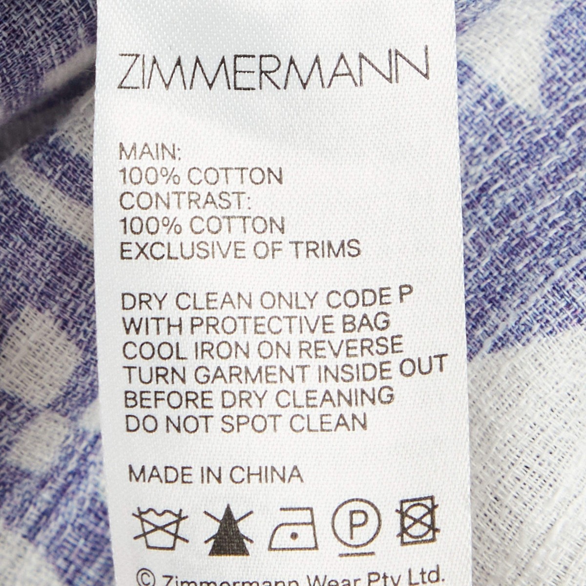 Zimmermann Multicolor Spliced Print Cotton Acadian Shirt M View 5