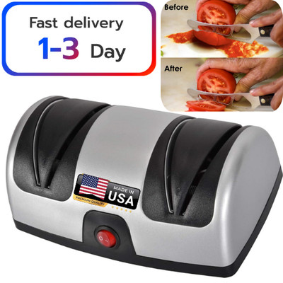 Afilador De Cuchillos Tijera Profesional 2 Etapas Electrico Cosas Para La Cocina