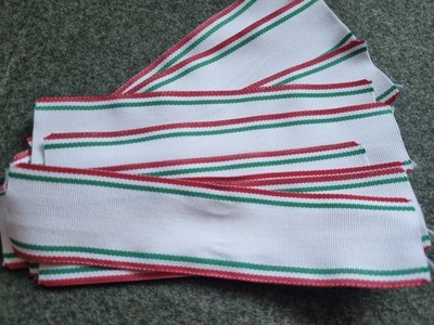 RIBBON x RIBBON MEDAL ITALIAN RED CROSS C.R.I. RED CROSS ITALY RIBBON BAND