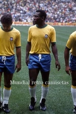 Camiseta Brasil mundial 1970 PELE 