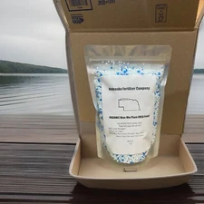 1lb Blue Organic Blue Urea Mix Plant Food made from urea nitrogen