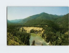 Postcard US Highway No. 2 South of Glacier National Park Montana USA