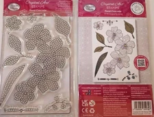 Craft BuddyUS CCST106: Craft Buddy Crystal Art Floral Cascade A6 Stamp Set