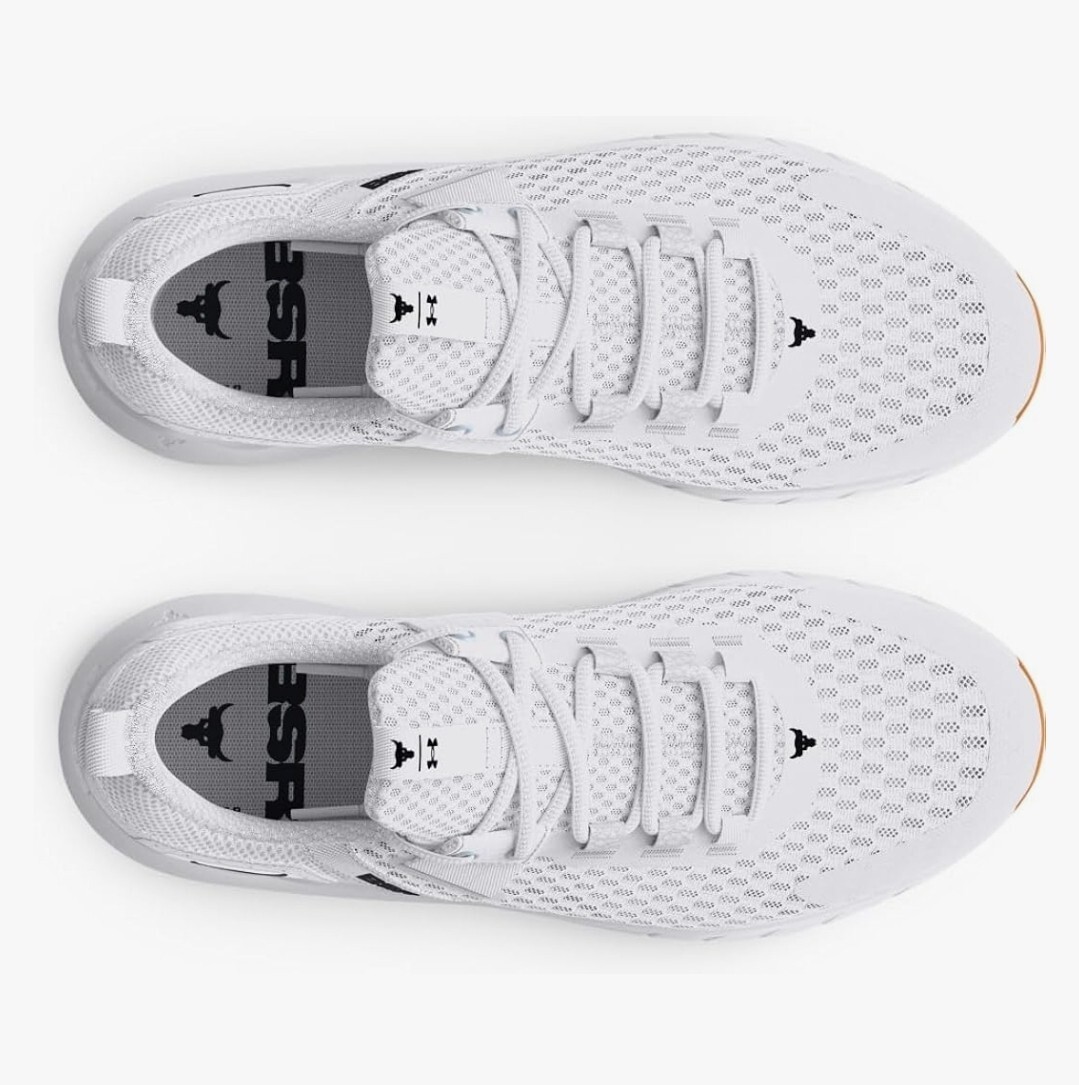Under Armour Project Rock BSR 4 WHITE Men Cross Training  display picture 2