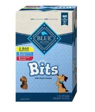 Blue Buffalo Blue Bits Natural Soft-Moist Training Dog Treats Variety Pack 2