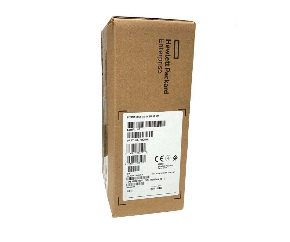 NEW HPE R0Q54A 600GB P13244-001 MSA 2.5" SAS 12G 10K SFF M2 HDD Hard Drive - Image 2 of 2