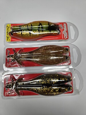 Hyperlastics Dartprop Topwater 5''  2 Pack & Dartspin 5''