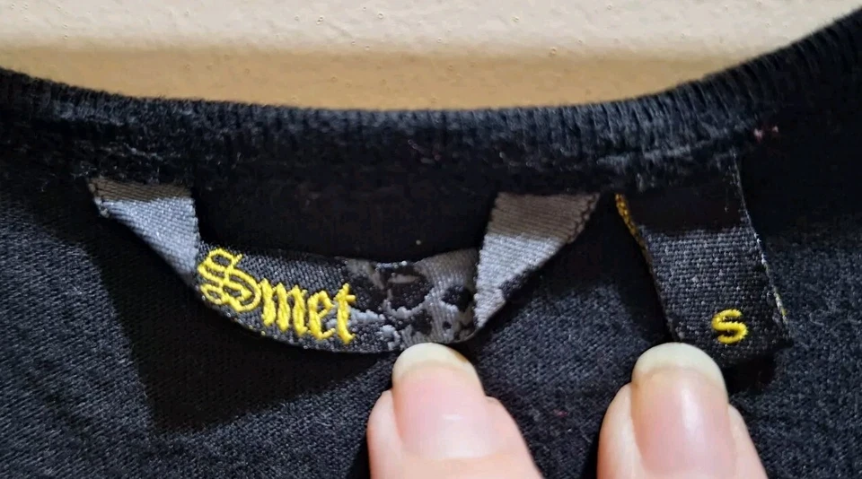 Y2K SMET Christian Audigier Ed Hardy TANQUE TOP Pequeña Calavera De Colección Raro Hecho en EE. UU. Foto 3 de 4