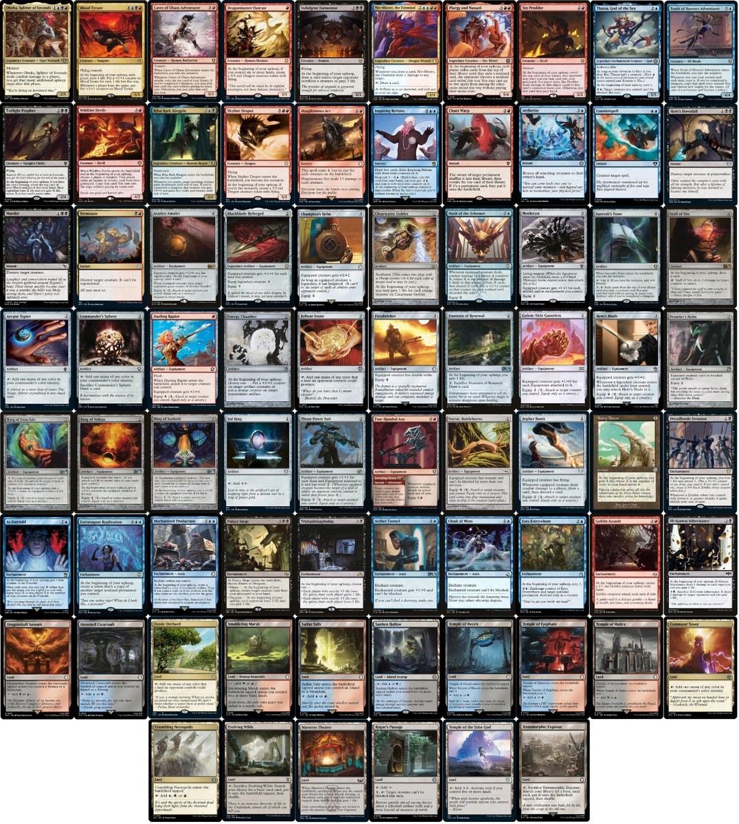Elite Commander Obeka Upkeep Manipulation Deck - EDH - Strong - 100 Card -  MTG!