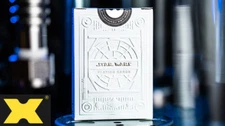 Star Wars Light Side V2 Silver Edition Playing Cards (White) by theory11
