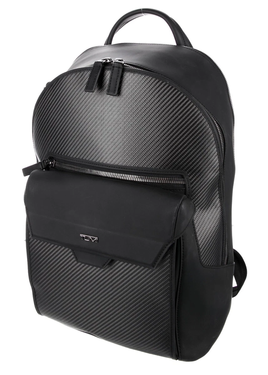 Tumi CFX Marlow Ashton Black Carbon Fiber Laptop Backpack 33302256CB2 $1400