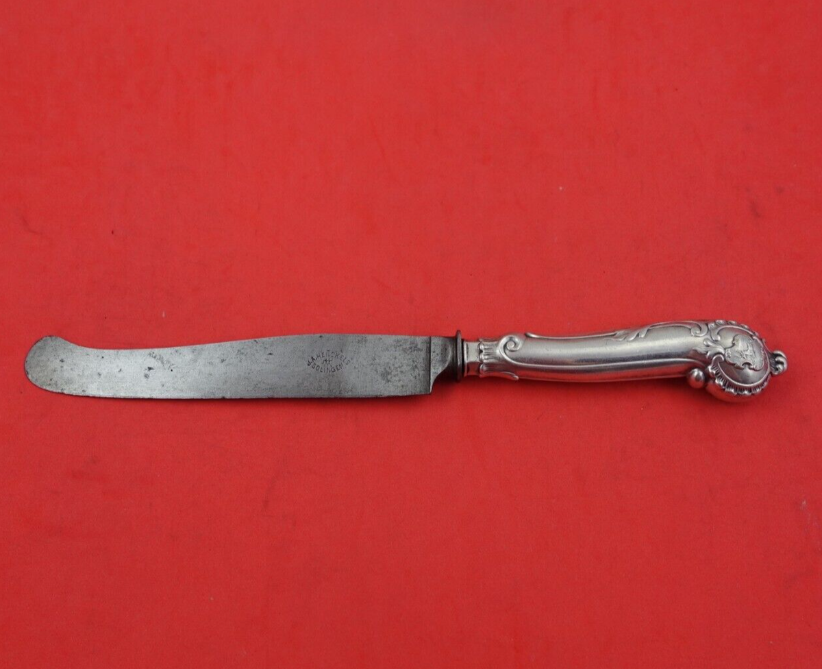 銀製　ガウチョナイフ　vintage アルゼンチン　シルバー800 Antique Argentina Gaucho .800 Silver Knife sold at auction