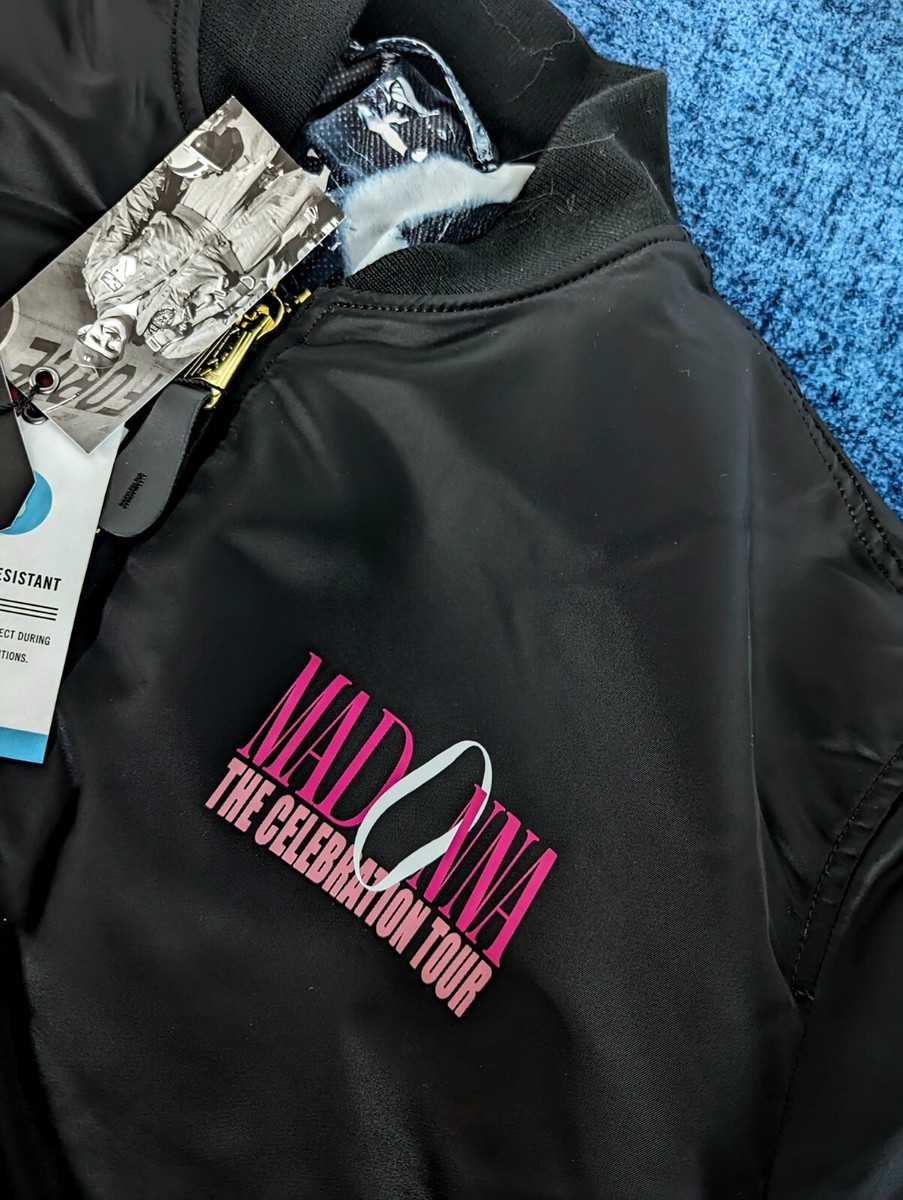 MADONNA CELEBRATION TOUR VIP PROMO JACKET 2023 ALPHA LARGE MADONNA CELEBRATION TOUR VIP PROMO JACKET 2023 ALPHA LARGE