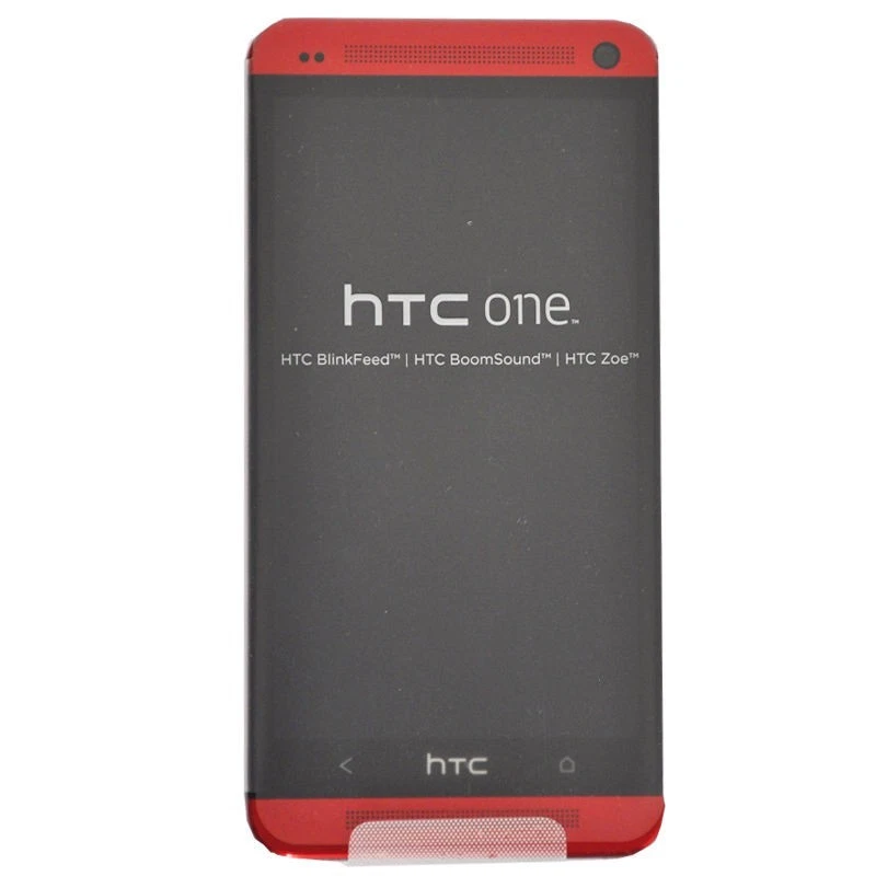 HTC One 801N 32GB Red Factory Unlocked 4G LTE 34 2G Boxed GSM - 14 Days - Image 2 of 3