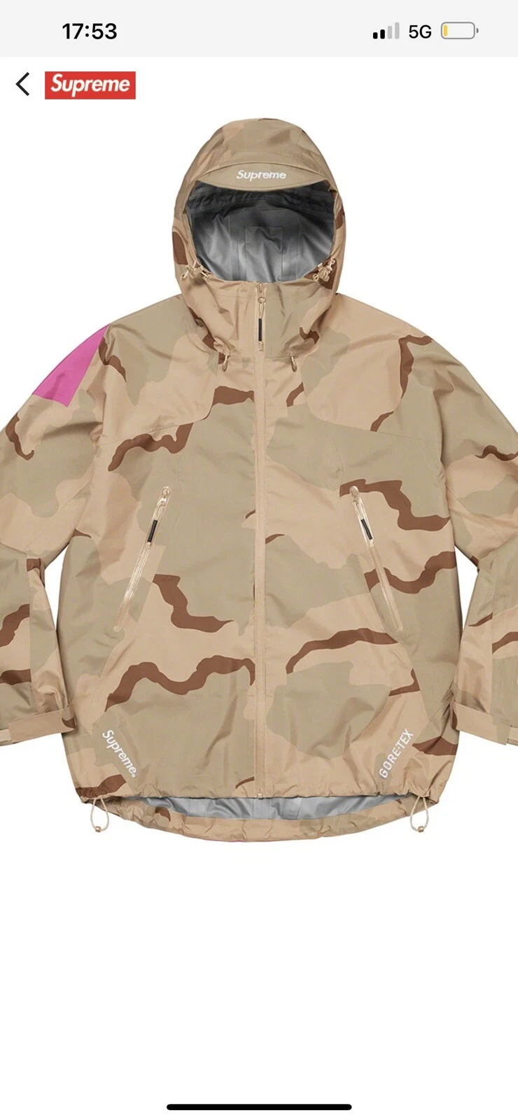 veste suprême xl