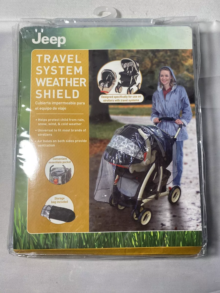 J is for Jeep Travel System Weather Shield Baby Rain Cover