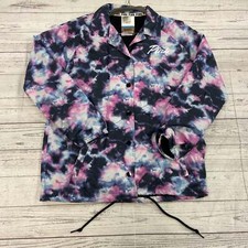 PINK Multicolor Zip Up Jacket Windbreaker Woman s Size S