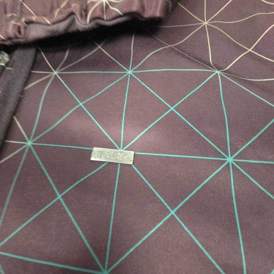 Rip Curl Jumper Mens SMALL Black Long Sleeve Full Zip Hooded Fleece Warm Size S - Image 2 of 4