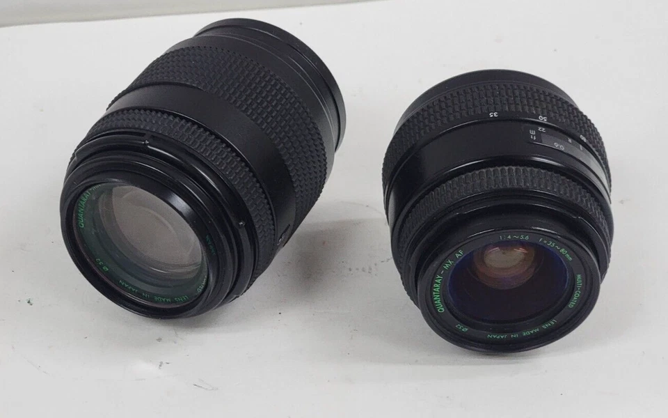 Quantaray-MX AF 1:4 F=35-80mm / Quantaray-MX AF 1:4 f=70-210mm Minolta AF Lens - Image 4 of 4