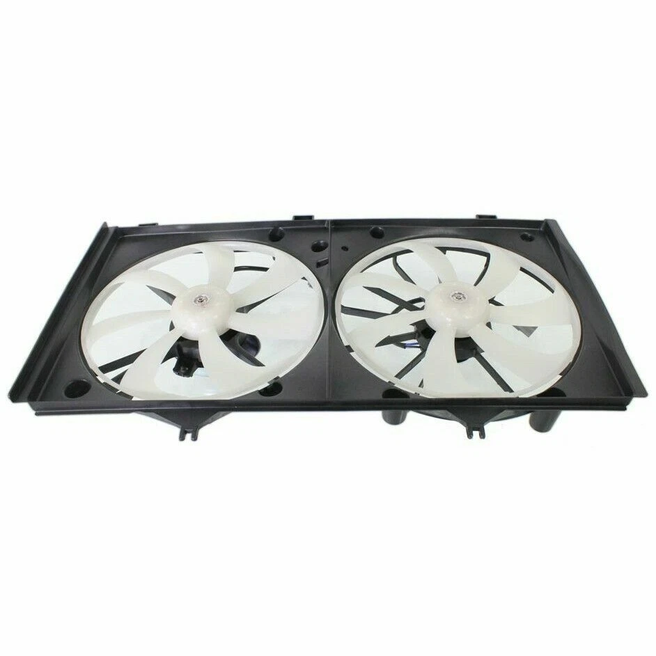 NUEVO ventilador doble condensador radiador TO3115151 para Toyota Camry 2007-2010 Foto 3 de 4