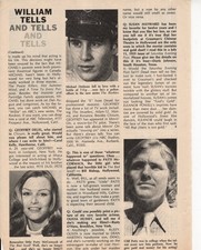Michael Ontkean Cliff Potts Patty McCormack Magazine Photo Clipping 1 Page Z0757