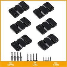 Heavy Duty Flush Mount Brackets Stainless Steel Interlocking Hanger 12 Pack