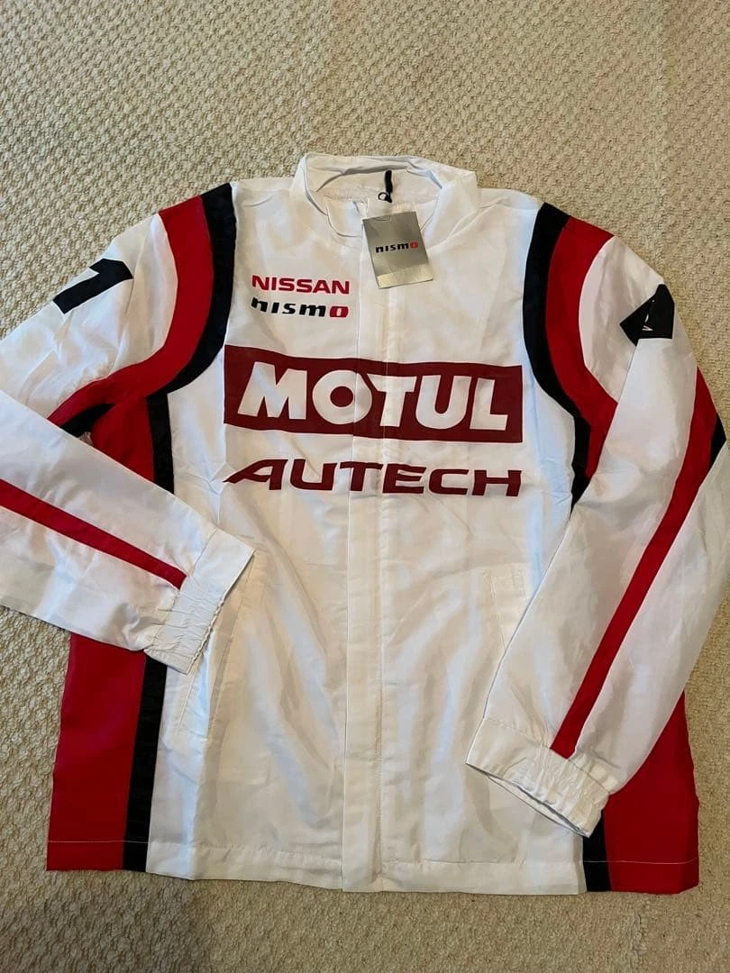 Nissan Nismo Motul Autech Pit Staff Replica Jacket L White Red Black image 2