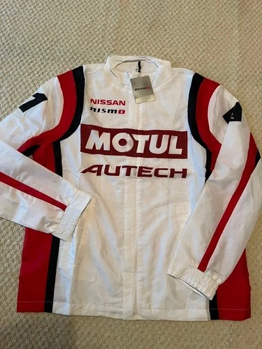 Nissan Nismo Motul Autech Pit Staff Replica Jacket L White Red Black image 2