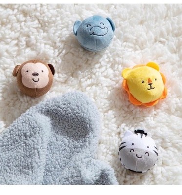Melissa & Doug Rollables Safari Tier Freunde Säugling & Kleinkind Spielzeug weicher Plüsch
