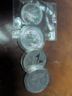 4 - 1 oz Silver Rounds .999 Fine (Lot of 4)