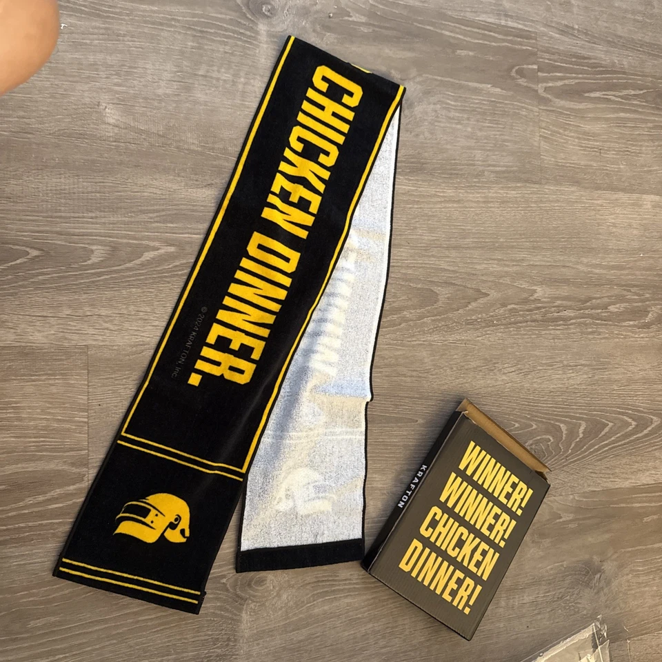 Bufanda/bufanda PlayerUnknowns Battlegrounds PUBG (ganador ganador cena de pollo) Foto 3 de 3