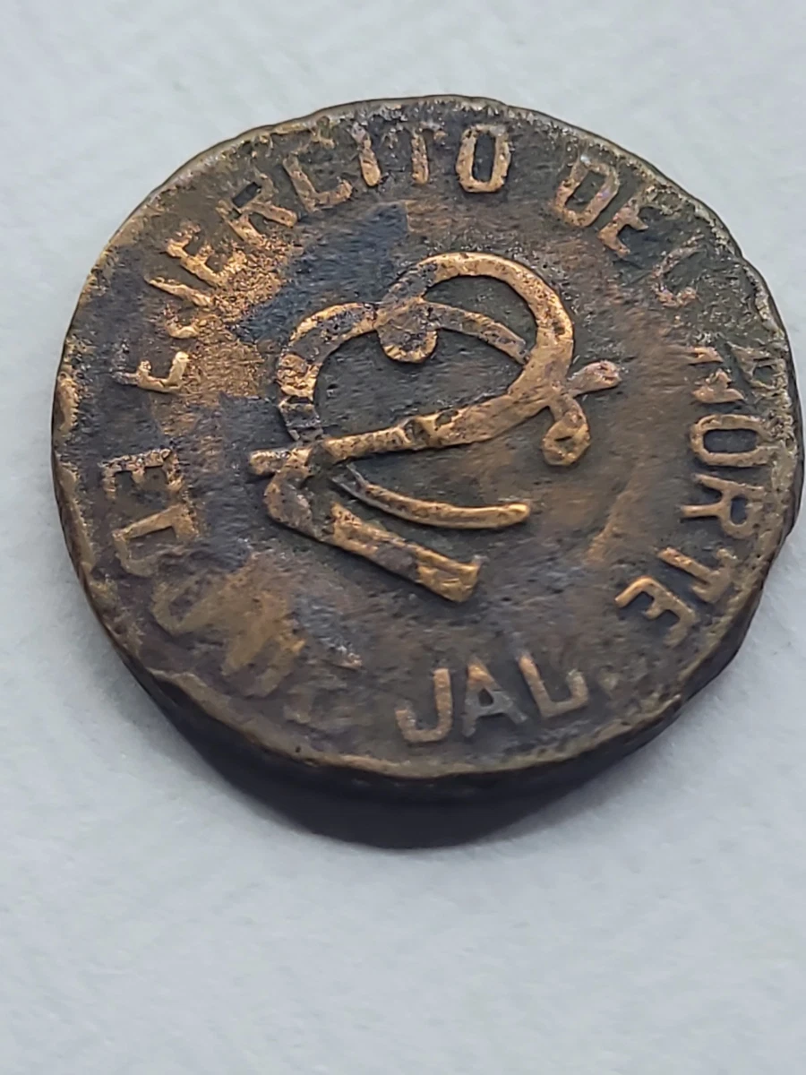 (稀少)メキシコ合衆国　サパタ発行　2センタボ青銅貨 1915年 2 Centavos 1915 Year Mexican Coins (1905-Now) for sale | eBay