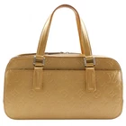 LOUIS VUITTON Shelton Handbag M55177 Amble gold Monogram mat Women