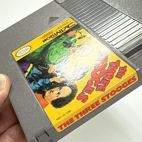 The Three Stooges (Nintendo NES, 1989) Cleaned and tested. VGC