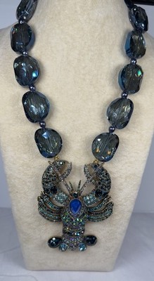 Heidi Daus  shellfishly Stunning  Necklace Signed