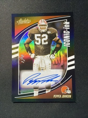 2025 Panini Absolute Pepper Johnson Base (RAW)