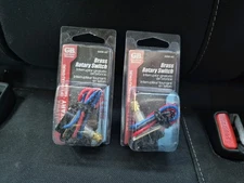 Gardner Bender 6 amps Double Pole Rotary Switch Brass 2 pack Gsw-62