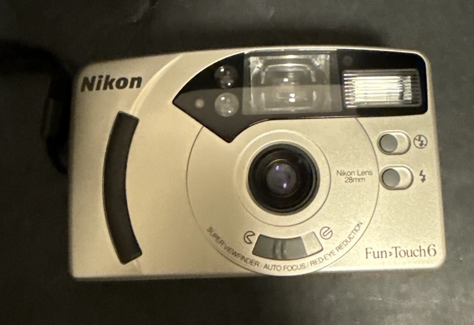 Nikon AF240SV Fun Touch 6 35mm Point & Shoot Film Camera Case Tested - Image 3 of 4