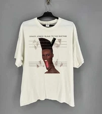 Grace Jones Slave to the Rhythm Album GRAPHIC TEE T Shirt Size S-5XL