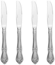 Oneida Chateau Fine Flatware Dinner Knives, Set of 4, 18/10 Stainless Steel