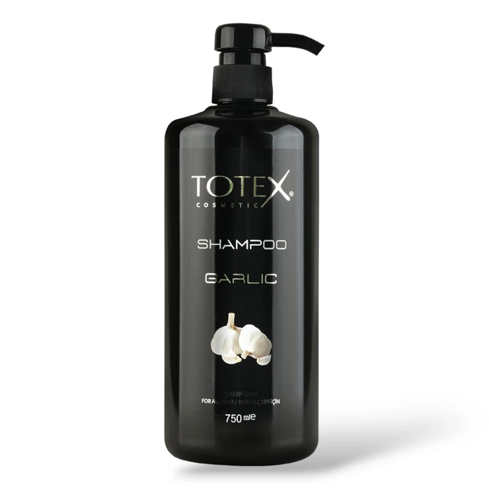 TOTEX Garlic Shampoo 750ml – Stärkendes Knoblauch Shampoo