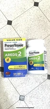 Bausch & Lomb PreserVision Areds 2 Eye Vitamin & Mineral EXP 10/25- 140 Softgels
