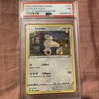 2020 POKEMON SWORD & SHIELD REBEL CLASH #141 SNORLAX-HOLO PSA 7